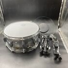 WJM percussion Snare Drum And Accessories 14x7” With Stand, Bag, Practice Pad