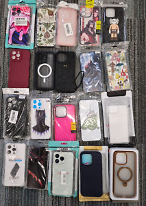 Lot of 20 wholesale case for iPhone 15 Pro Max cases for resale bulk