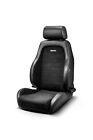 SPARCO 009012NR GT Reclinable Sport Comfort Seat -Synthetic Leather w/Microsuede