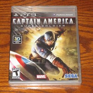Captain America: Super Soldier- Sony PlayStation 3 PS3 (2011) *NEW*