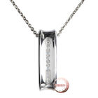 TIFFANY&Co. 1837 Cushion Pendant Necklace Sterling Silver Women