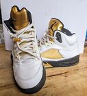 Nike Air Jordan 5 Basketball Sneaker Mens GShoe Size 12 Retro Olympic 136027-133