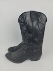 Bronco Cowboy Boots Mens Size 12 EE Extra Wide Black Western Style WM1950
