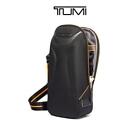 TUMI McLaren Torque Sling Body Bag 1389631041 carbon leather Fiber Black New