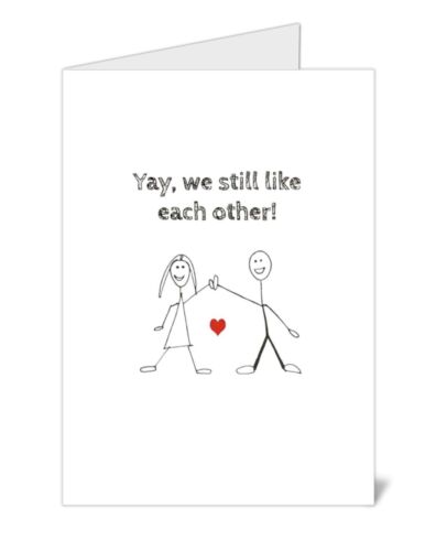 ❤️ Funny Wife Valentines Card Anniversary Card, Birthday Card Husband CUTE ❤️