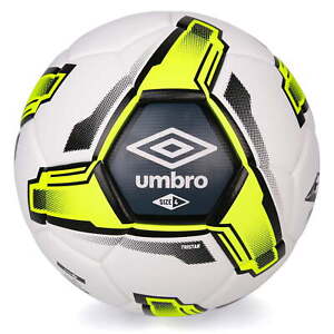 Size 4 Youth and Beginner Soccer Ball, White/Black/Yellow
