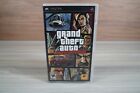 Grand Theft Auto Liberty City Stories Sony PSP CIB Black Label Map Manual Clean