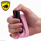 GUARD DOG 1/2 oz INSTAFIRE Pink Women Personal Defense Pepper Spray Hand Sleeve