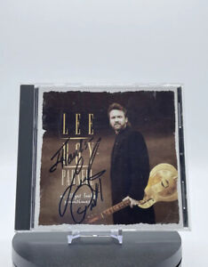 1995 Lee Roy Parnell We All Get Lucky Sometimes CD Signed / Autographed