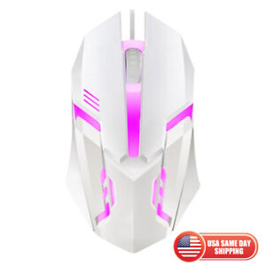 Gaming Mouse RGB LED Backlight USB Wired Gamer Mouse Optical Mice For PC Laptop