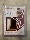 New Listing2021 Panini Flawless Star Swatch Signatures Jake Cronenworth RPA Auto Patch /10