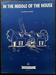 New ListingRAILROAD sheet music IN THE MIDDLE OF THE HOUSE by BOB HILLIARD ~ 1956