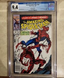 The Amazing Spider-Man #361 (Marvel, April 1992) CGC 9.4