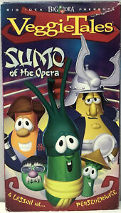 VeggieTales Sumo of Opera VHS Video Tape Christian Kids GOD BUY 2 GET 1 FREE!