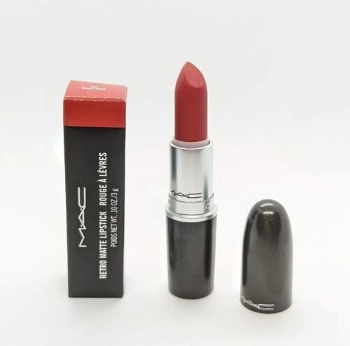 MAC Retro Matte Lipstick RUBY WOO Red - 0.1 oz / 3 g (Full Size)