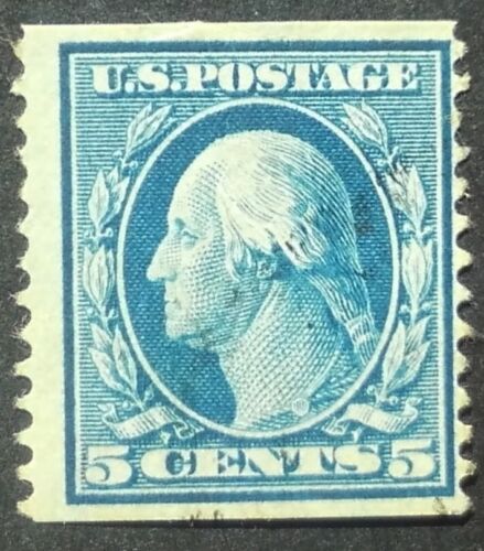 New ListingUS Scott # 355 five cent stamp Washington very lightly cancelled