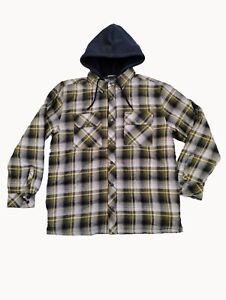 Boston Traders Men's Quilted Flannel Jacket Ivy Green