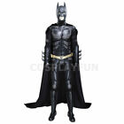 Batman Bruce Wayne Cosplay Costume Suit The Dark Knight Halloween Adult Outfit
