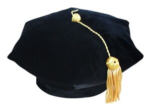 6 Sided Doctoral Tam - Academic Faculty Regalia