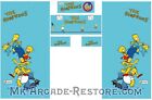 The Simpsons Side Art Arcade Cabinet Artwork Kit Graphics Decals Print