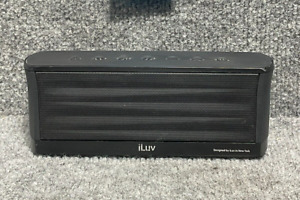 ILUV Rechargeable Stereo Bluetooth Speaker ISP233BLK W/O Cord in Black Color