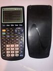 Texas Instruments Ti-83 Plus Graphing Calculator Black W/Cover Tested/Works666