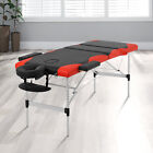 Massage Table 3 Fold Massage Bed Lightweight Aluminium Portable Salon Tattoo Bed