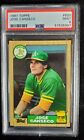 1987 Topps #620 Jose Canseco Oakland A's PSA Mint 9 - NEW SLAB. t2545
