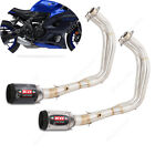 For Yamaha YZF R7 MT-07 2021-2023 Full Exhaust System Header Pipe 51mm Mufflers (For: Yamaha XSR700)
