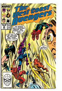 The West Coast Avengers #32 1988 Marvel Comics