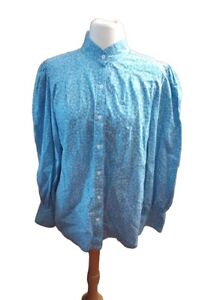 FRONTIER CLASSICS Western Womens Shirt Pioneer Reenactment Button Up Sz Large