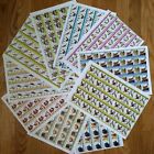 Worldwide Topical Stamp Collection Mint Birds & Dogs - 500 Stamps (10 Sheets)