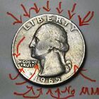 1965 Washington Quarter Number And Letter Errors No Mint Mark