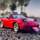 1:32 Mazda MX-5 Miata Model car alloy convertible sports die cast metal toy car