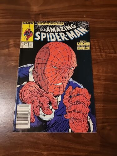 Amazing Spider-Man #307 Chameleon Todd McFarlane Marvel Comics 1988 VF