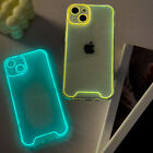 For iPhone 15 14 13 12 11 Pro Max XS Night Light Luminous Transparent Phone Case