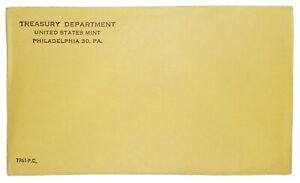 1961 US Mint Silver Proof Set Original Flat Pack Envelope ~SEALED & UNOPENED! #3