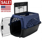 Pet Dog Puppy Cat Carrier Basket Bag Cage Portable Travel Kennel box Vet w/Door