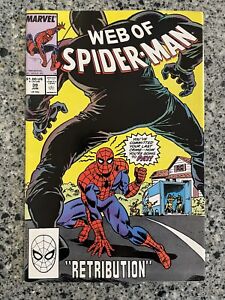 WEB OF SPIDER-MAN #39 VF+ (Marvel 1988)