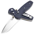 BENCHMADE KNIVES USA 585-03 BLUE CANYON RICHLITE ASSISTED MINI BARRAGE KNIFE