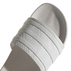 adidas Adilette Mens Crystal White Slide Sandals