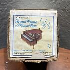 Chadwick-Miller Grand Piano Music Box Vintage 1978 Acrylic Miniature w/Box