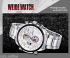 Elegant Sport Classic Weide WH3410 Chrono Date Alarm Clock & Warranty Men's Watch