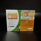 Microsoft - Xbox Live 2 Day GOLD Membership Card US & 48 Hour Free Trial Vintage