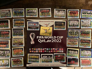 FIFA World Cup Qatar 2022 Complete 670 Sticker Set + Album Panini