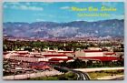 Warner Bros Studios San Fernando Valley California Verdugo Mountains Postcard
