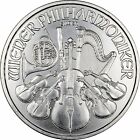 2015 Austrian 1oz 999 Silver Philharmonic Coin BU Brilliant Unc Free Shipping