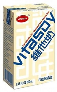 Vitasoy Original Soy Milk Refreshing Drink No Preservatives 6 Packs x 250mL NEW