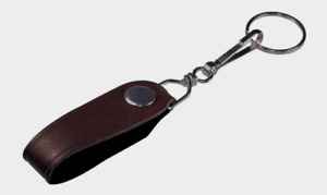 Hillman Leather KEY CHAIN Snap-On Belt Loop Pocket Chain Swivel Hook 703178 NEW!