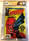 Daredevil #184 CGC/SS, 9.8 Signed Miller. White Pages. PUNISHER! Custom strip!